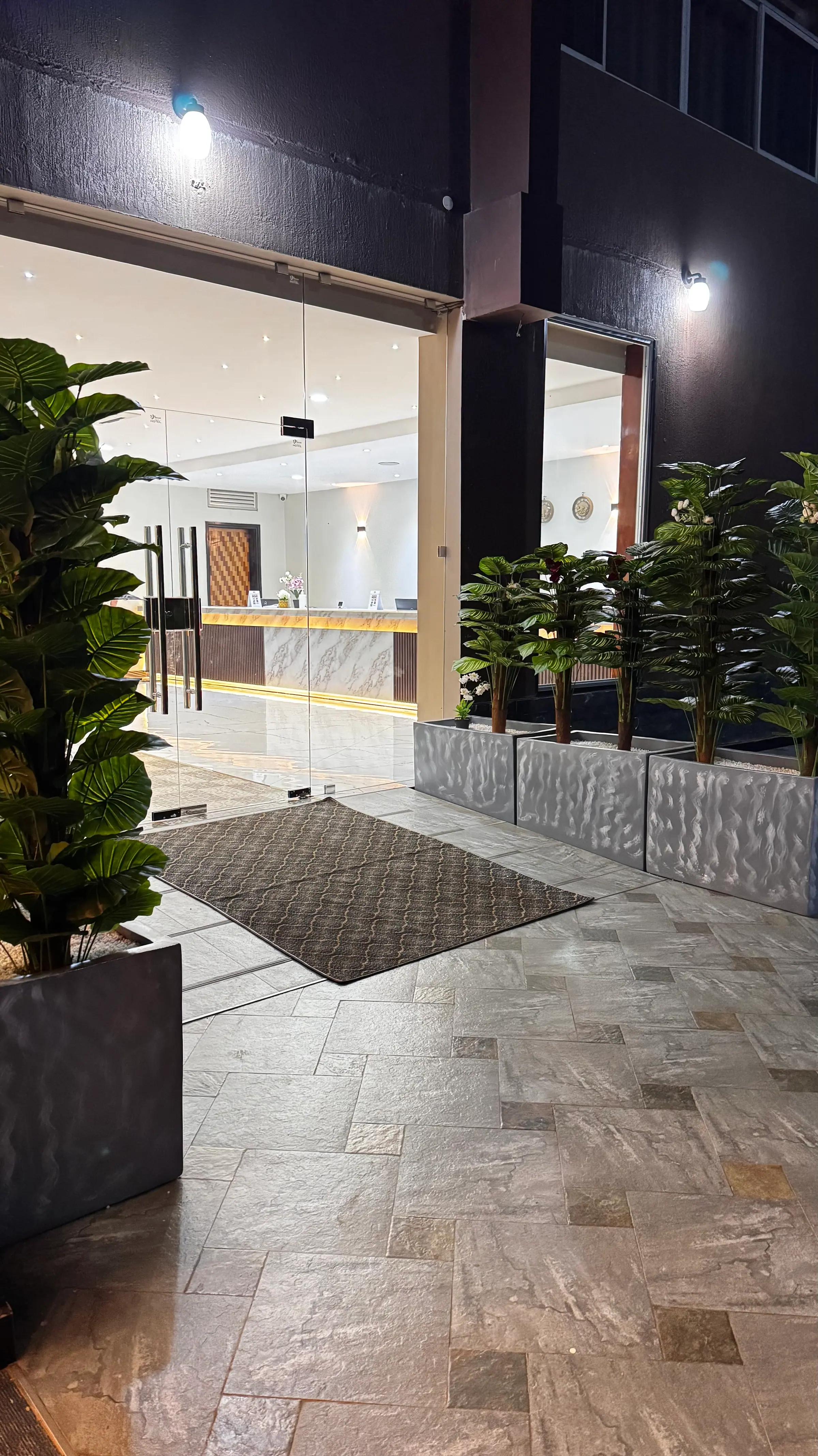 The lobby and reception at Nexus Resorts Hotel Plus