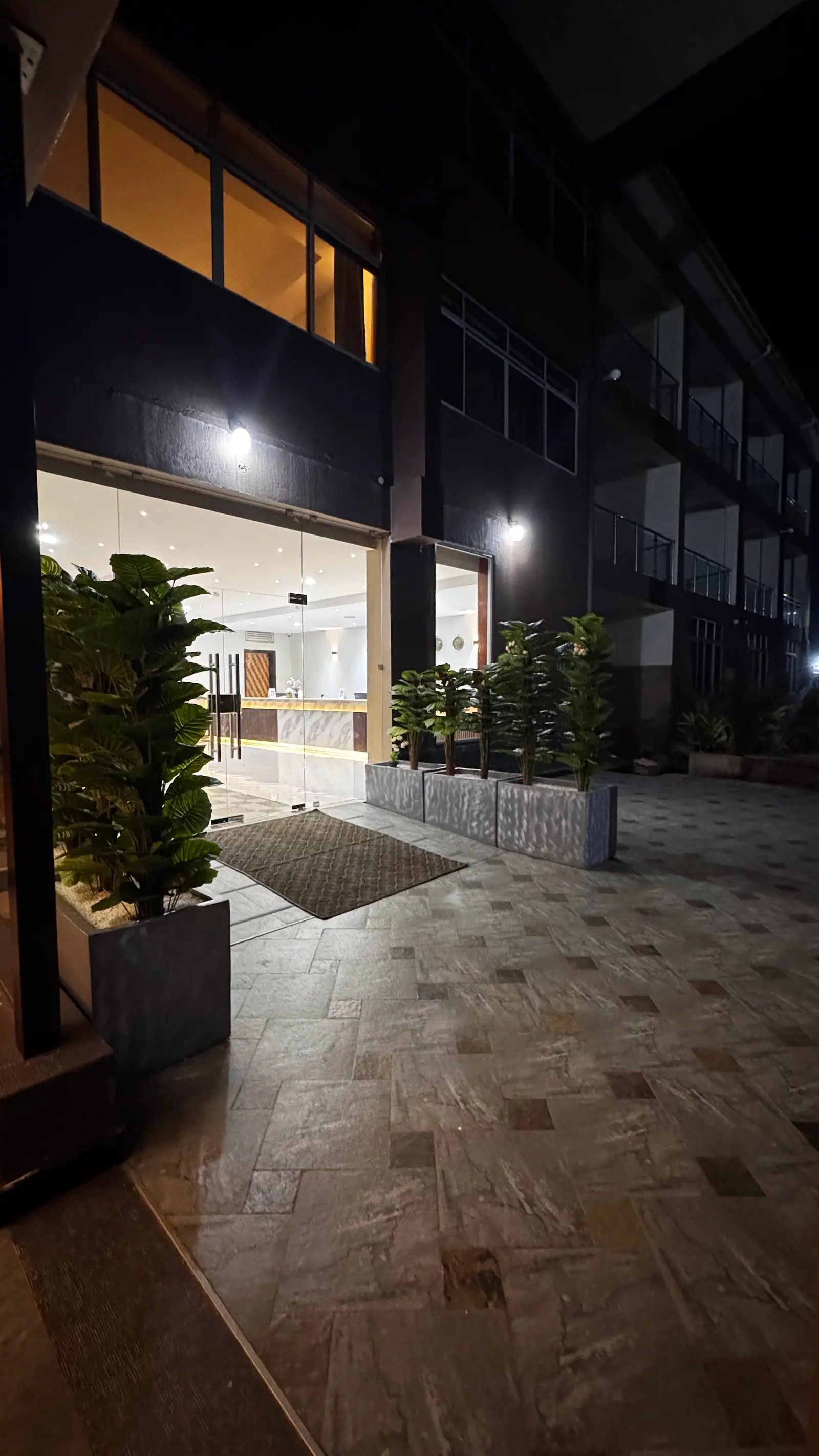 The lobby and reception at Nexus Resorts Hotel Plus