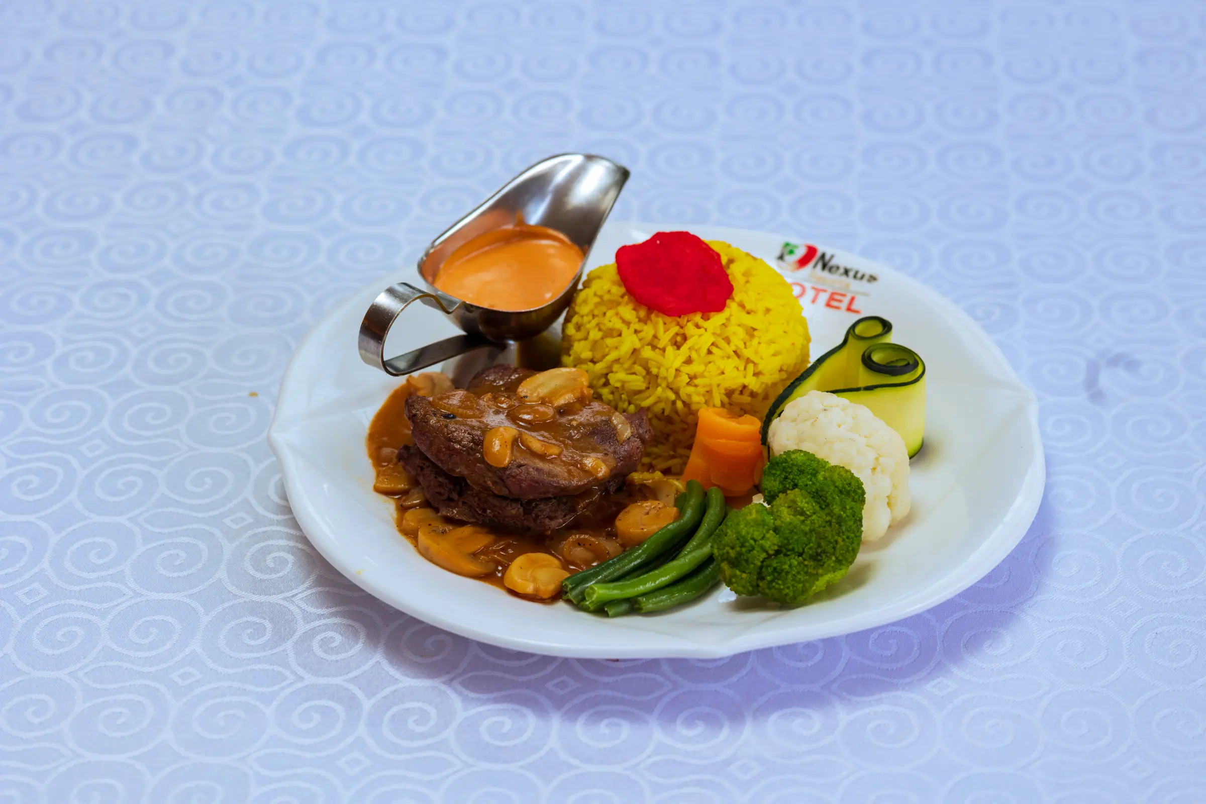 A dish from the kitchen at Nexus Resorts Hotel Plus