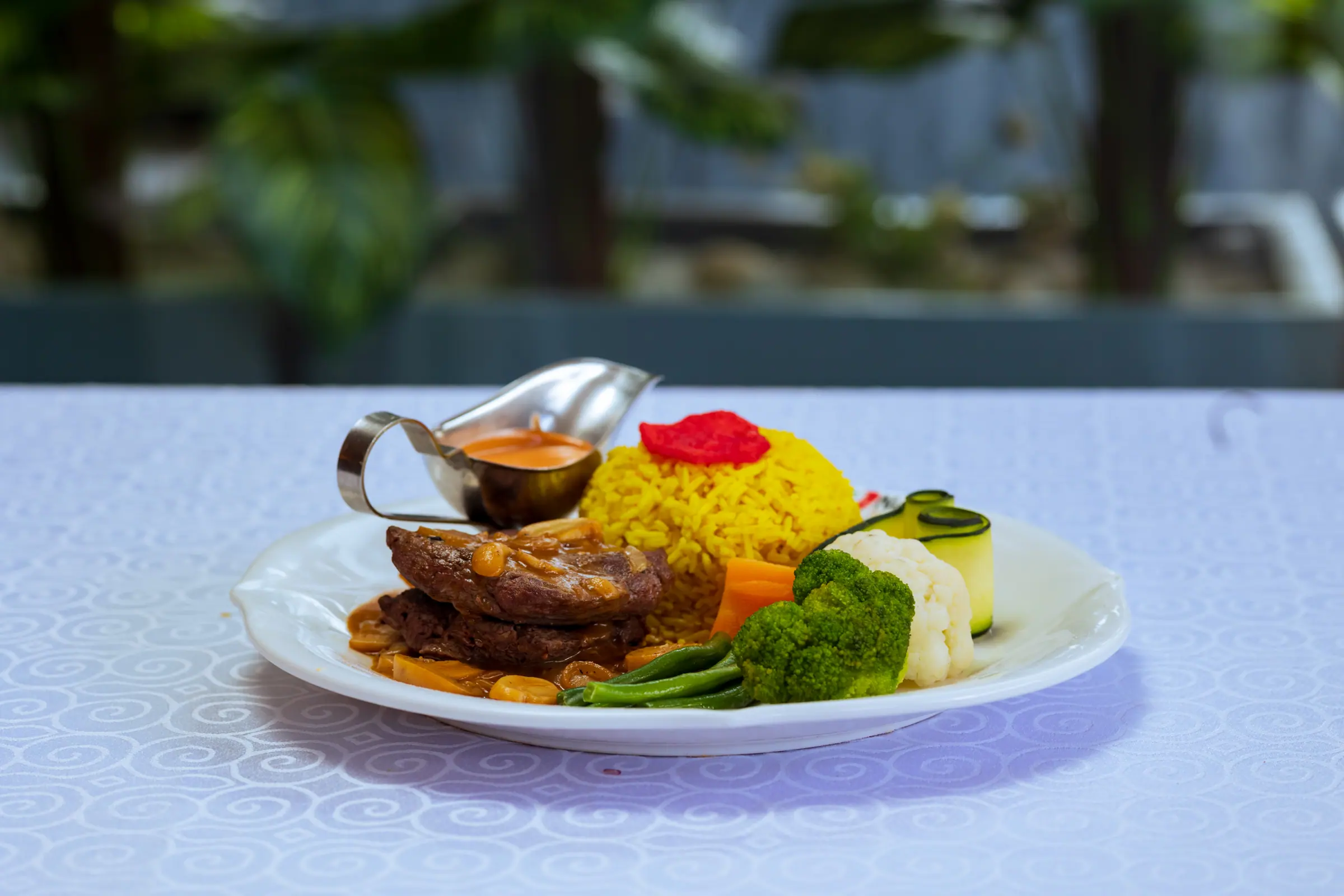A dish from the kitchen at Nexus Resorts Hotel Plus