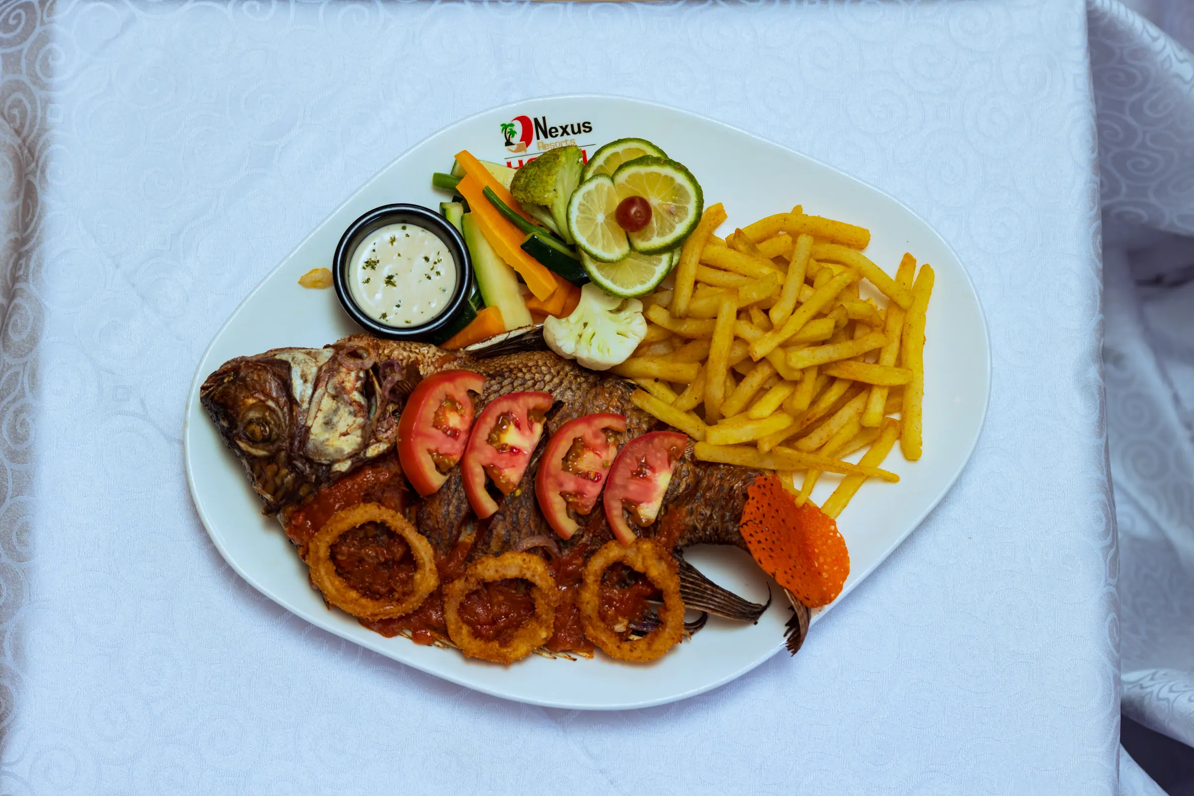 A dish from the kitchen at Nexus Resorts Hotel Plus